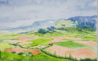 Painting Landscapes in Southern France