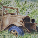 1931 Chevy Truck in the Woods