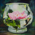 Peony Under Glass 1