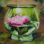Peony Under Glass 2