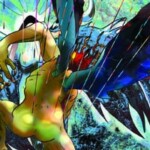 Fury descending to take her prey